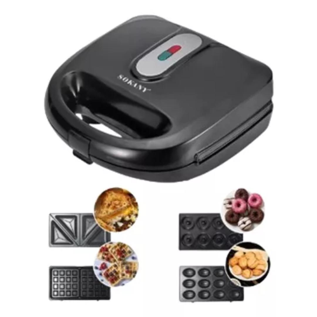Sanduchera Waflera 4 En 1